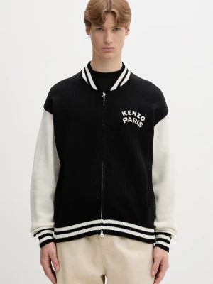 Kenzo sweter rozpinany z bawełną męski