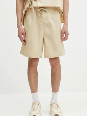 Kenzo szorty bawełniane męskie kolor beżowy FF55SH5059SC.11