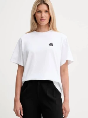 Kenzo t-shirt bawełniany damski kolor biały FF52TS5524SO