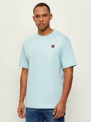 Kenzo T-shirt BOKE FLOWER | Regular Fit błękitny