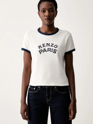 Kenzo T-shirt damski bawełniany biały