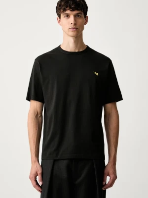 Kenzo T-shirt męski bawełniany czarny