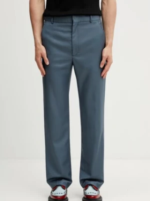 Kenzo Tailored Pants spodnie garniturowe wełniane męskie
