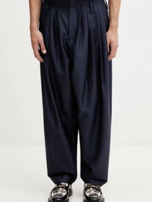 Kenzo Tailored Pants spodnie z wełną męskie