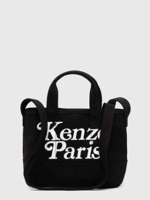 Kenzo torebka bawełniana Small Tote Bag kolor czarny FE58SA910F35.99