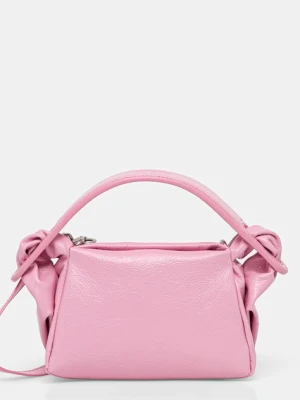 Kenzo torebka skórzana kolor różowy FF62SA808L02