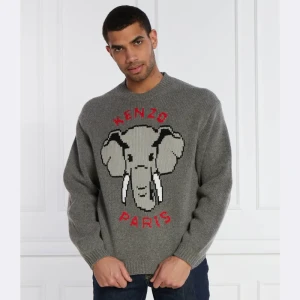 Kenzo Wełniany sweter | Comfort fit