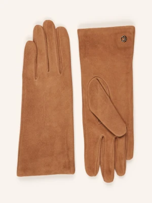 Kessler Rękawiczki Skórzane Ava Z Kaszmirem braun