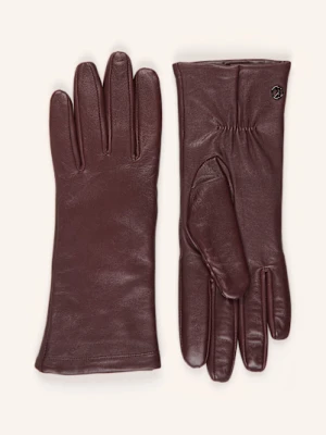 Kessler Skórzane Rękawiczki Keira rot