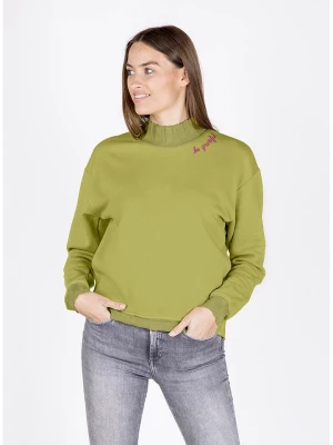 KEY LARGO Bluza "Grateful" w kolorze zielonym rozmiar: M