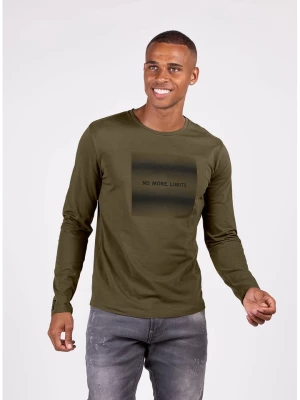 KEY LARGO Koszulka "No More Limits" w kolorze khaki rozmiar: XL