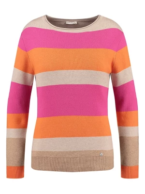 KEY LARGO Sweter "Clear" w kolorze beżowo-różowo-pomarańczowym rozmiar: XS