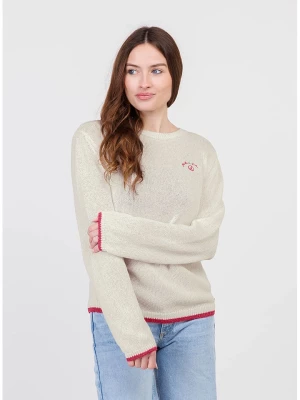 KEY LARGO Sweter "Joplin" w kolorze kremowym rozmiar: M