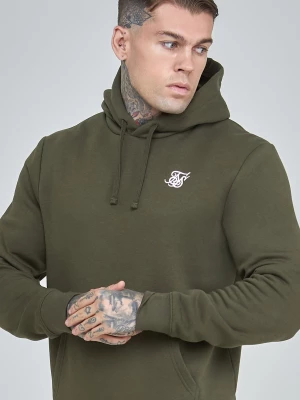 Khaki bluza męska z kapturem Essential SikSilk