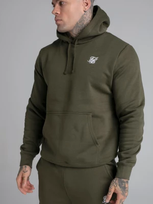 Khaki bluza męska z kapturem SikSilk