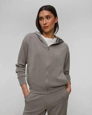 Khaki Bluza Z Modalu Damska Deha