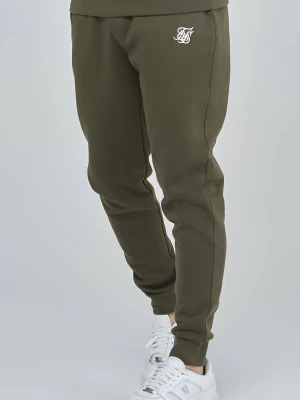 Khaki jogger męski Essential z mankietami SikSilk