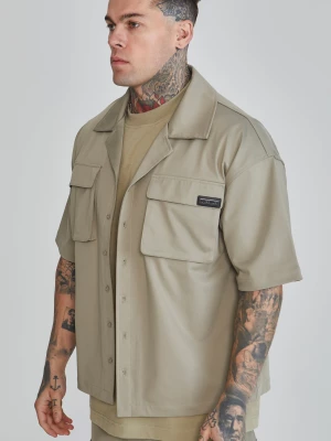 Khaki koszula męska Flight Utility SikSilk