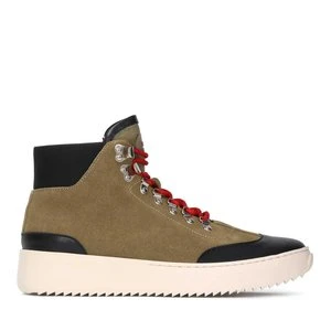 Khaki sneakersy męskie Kazar