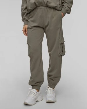 Khaki Spodnie Cargo Damskie Deha