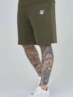 Khaki szort męski Essential z polaru SikSilk