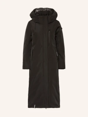 Khujo Parka lofi2 Z Odpinanym Kapturem schwarz