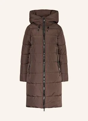 Khujo Płaszcz Pikowany jilias5 braun