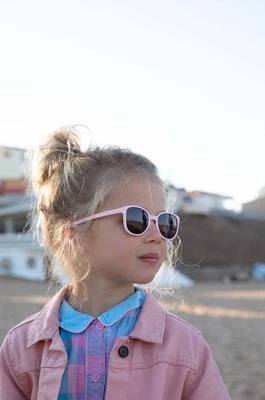 Ki ET LA okulary przeciwsłoneczne dziecięce WaZZ kolor różowy