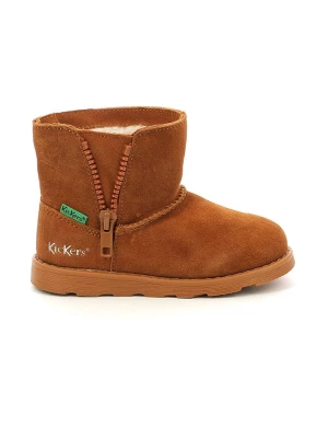 Kickers Botki "Aldiza" w kolorze jasnobrązowym rozmiar: 35