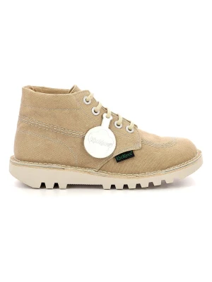 Kickers Botki "Kick hi" w kolorze beżowym rozmiar: 39