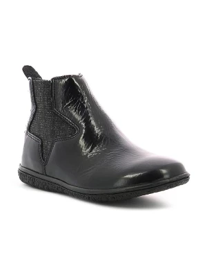 Kickers Skórzane botki "Vermillon" w kolorze czarnym rozmiar: 34
