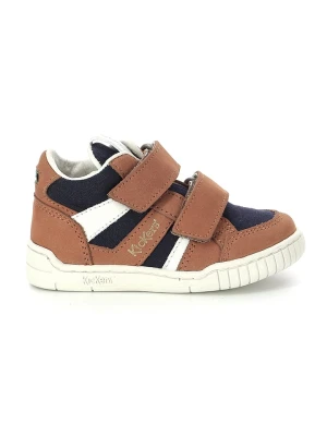 Kickers Sneakersy "Wincky Vel" w kolorze jasnobrązowym rozmiar: 20