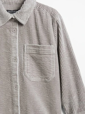 KIDS – CHŁOPCY – Koszula typu overshirt Marc O'Polo hnědá