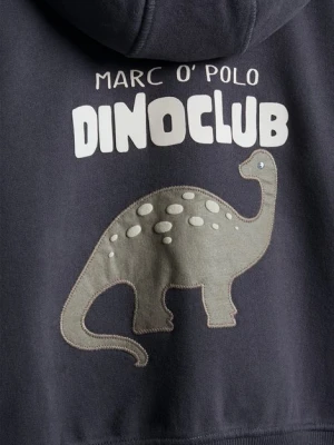 KIDS – CHŁOPCY Kurtka dresowa z kapturem Marc O'Polo modrá
