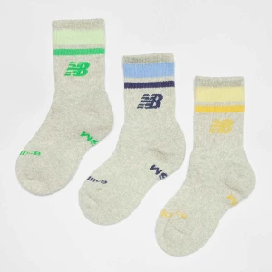 Zdjęcie produktu 3 PACK - Kids Everyday Stripe Midcalf Socks, markiNew Balance, Skarpety, w kolorze wielokolorowy, rozmiar: