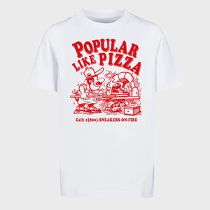 Kids Like Pizza Tee white, marki Mister Tee - KidsApparel, w kolorze Biały, rozmiar 158/164