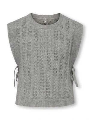 KIDS ONLY Bezrękawnik "Katia" w kolorze szarym rozmiar: 122/128