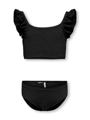 KIDS ONLY Bikini "Wave" w kolorze czarnym rozmiar: 134/140