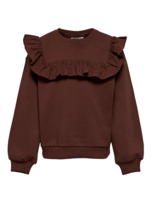 Kids ONLY Bluza Felia 15275359 Brązowy Regular Fit