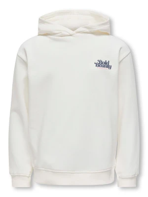 KIDS ONLY Bluza "Holly life" w kolorze białym rozmiar: 134/140