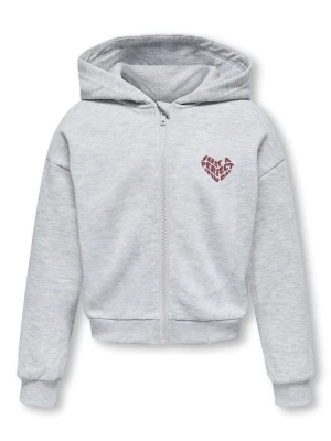 KIDS ONLY Bluza "Rita" w kolorze szarym rozmiar: 122 / 128