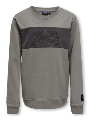 KIDS ONLY Bluza "Shay" w kolorze szarym rozmiar: 122/128