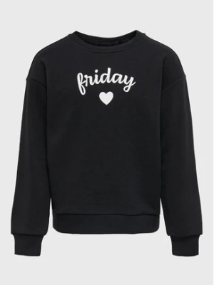 Kids ONLY Bluza Weekday 15271381 Czarny Regular Fit