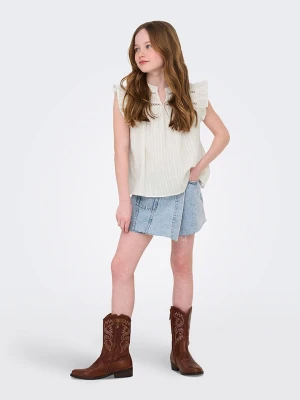 KIDS ONLY Bluzka "Camille" w kolorze kremowym rozmiar: 158