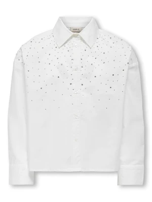 KIDS ONLY Bluzka "Linah" w kolorze białym rozmiar: 128