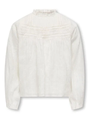 KIDS ONLY Bluzka "Rhea" w kolorze kremowym rozmiar: 146