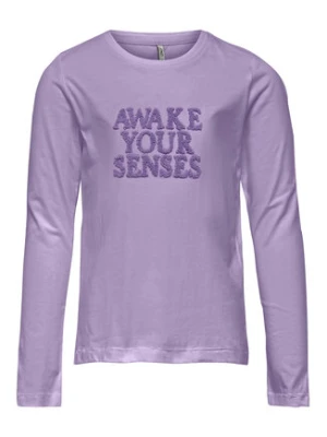 Kids ONLY Bluzka Tenna 15271413 Fioletowy Regular Fit