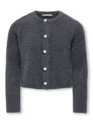 KIDS ONLY Kardigan "Piumo" w kolorze antracytowym rozmiar: 158/164