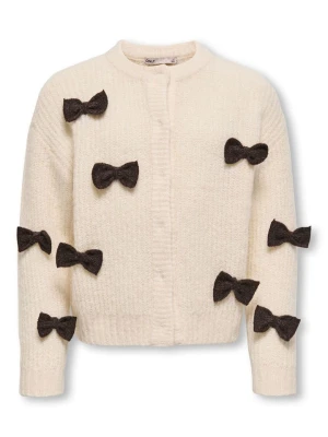 KIDS ONLY Kardigan "Rosalin" w kolorze beżowym rozmiar: 110