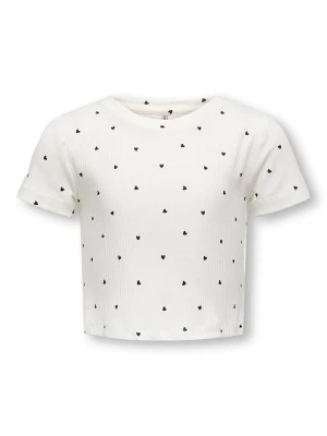 KIDS ONLY Koszulka "Bella" w kolorze białym rozmiar: 134/140